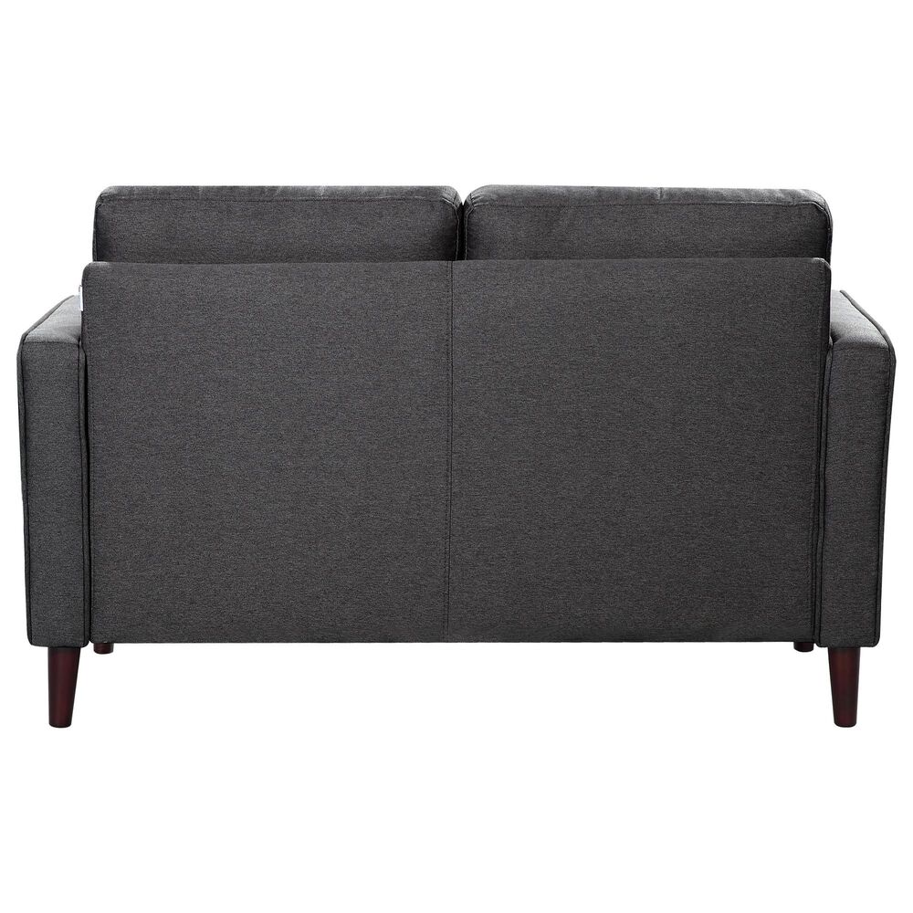 Lifestyle Solutions Langford Stationary Loveseat in Grey, , large