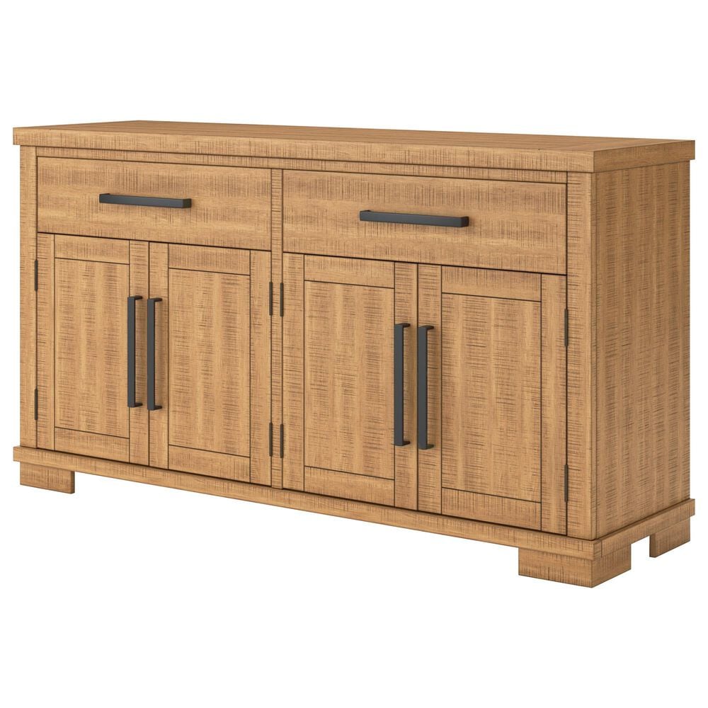 Signature Design Havonplane Dining Server in Distressed Light Brown, , large