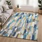 Dalyn Rug Company Kenner KN6 Teal 8" x 10" Area Rug, , large