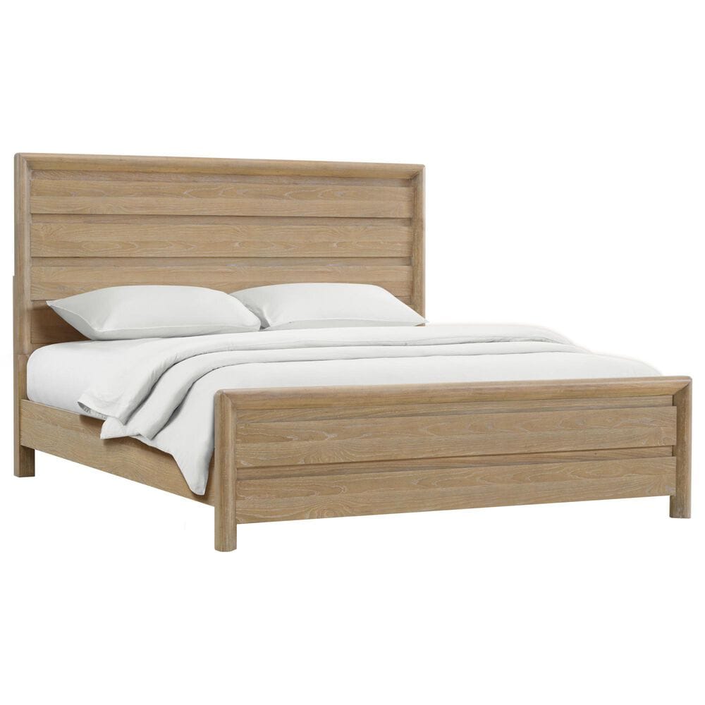 Emerald Home Furnishings King Bed and Two Nightstands in Sand Dune, , large