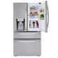 LG 30 Cu. Ft. Smart Wi-Fi Enabled Refrigerator with Craft Ice™ Maker in Stainless Steel, , large