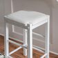Linon Home Decor Lancer Counter Stool in White (Set of 2), , large