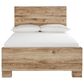 Ashley Hyanna Full Bed in Golden Rustic Tan, , large