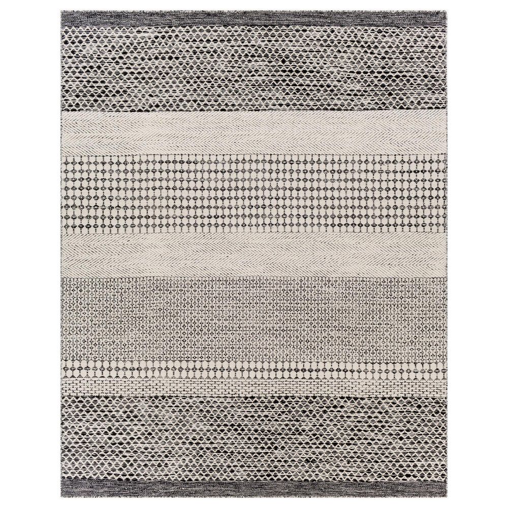 Surya Mardin 8"10" x 12" Black and Beige Area Rug, , large
