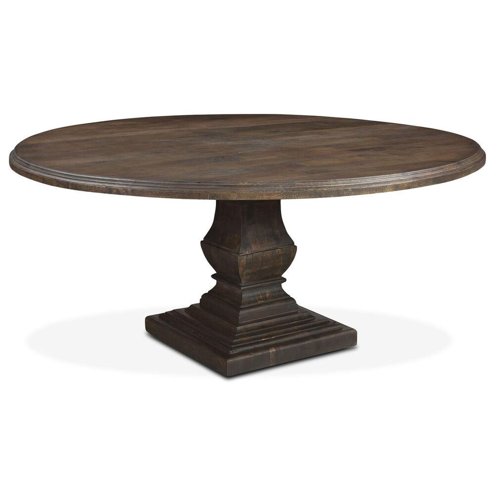 Home Trends &amp; Design Nimes 5-Piece Round Dining Set in Asphalt, , large
