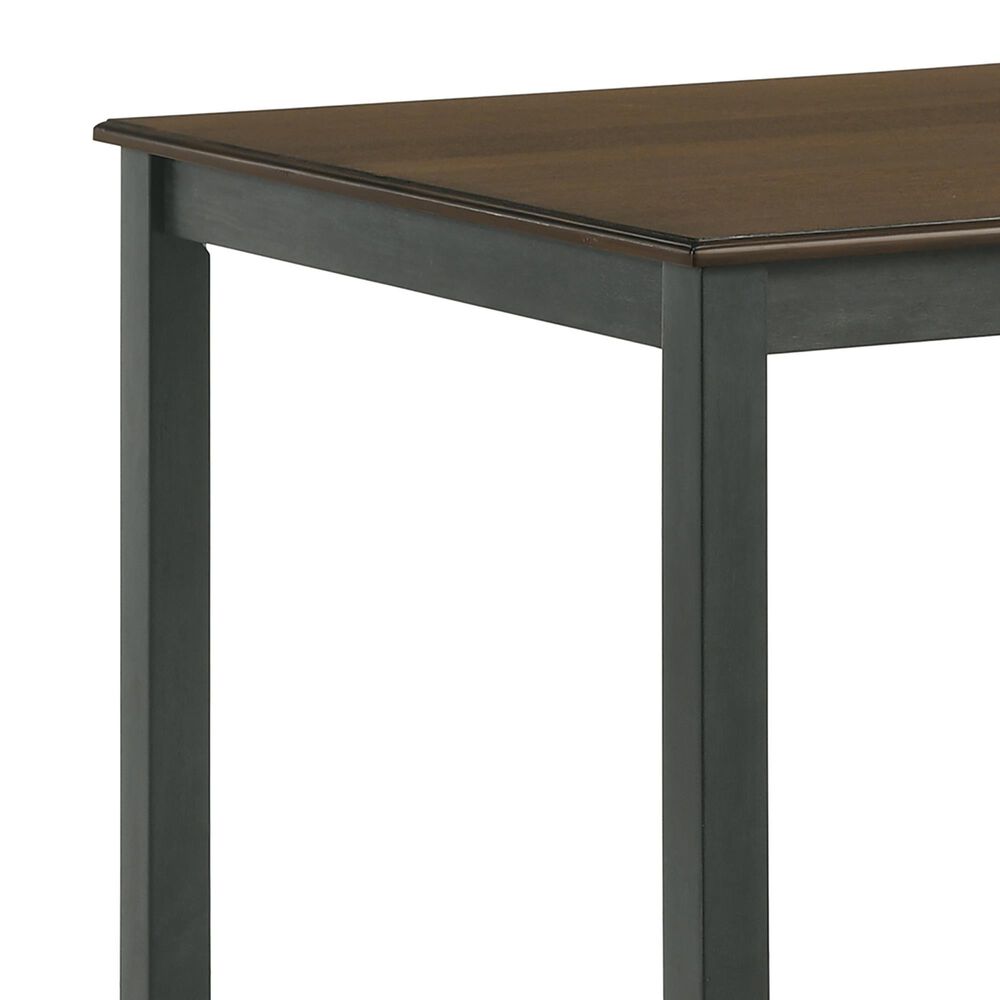 Furniture of America Jamal 5-Piece Counter Height Dining Set in Oak/Antique Gray, , large