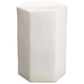 Splendor Living Kingsley Large Side Table in White, , large