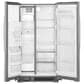 Whirlpool 21 Cu. Ft. Side by Side Refrigerator in Stainless Steel, , large