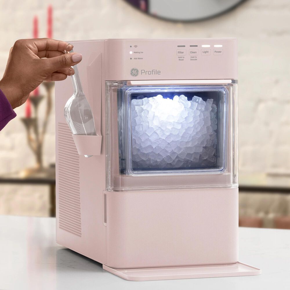 GE Profile Opal 2 Lb. Mini Nugget Ice Maker in Peony Pink, , large