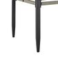 Blue River Zella Outdoor Rectangular Dining Table in Charcoal and Light Gray - Table Only, , large