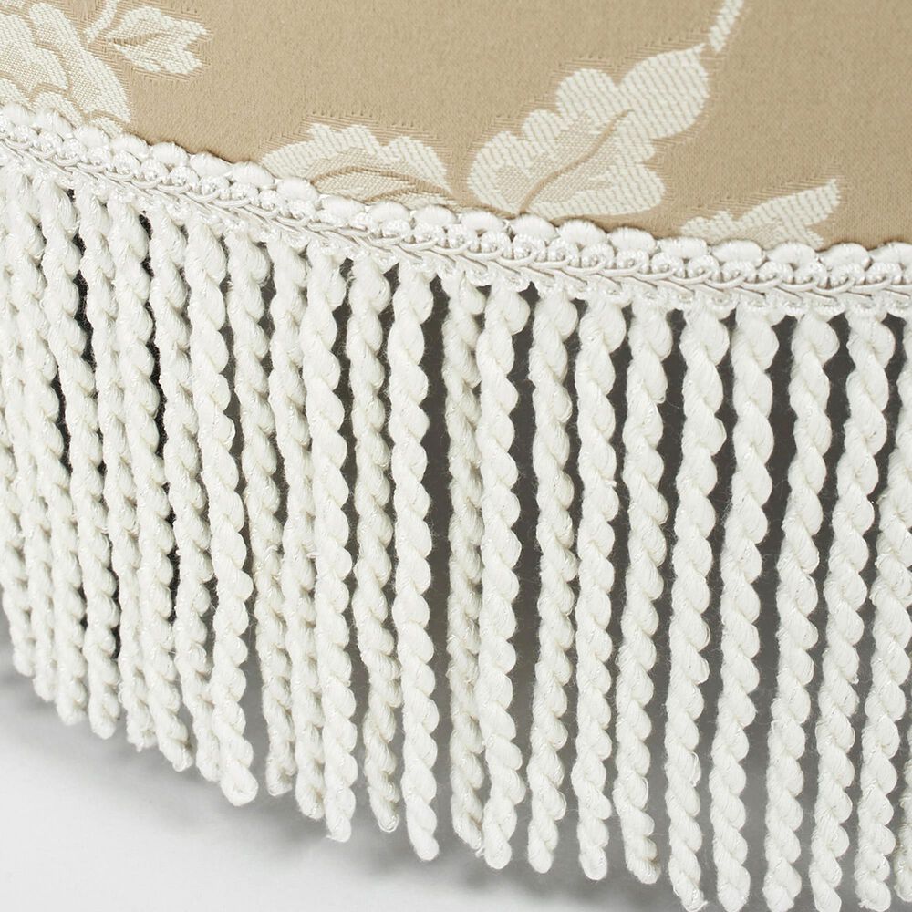 Jennifer Taylor Home Yolanda Standard Ottoman in Champagne Beige and Ivory, , large