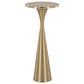 Lumisource Gemma 22" Side Table in Modern Brass, , large