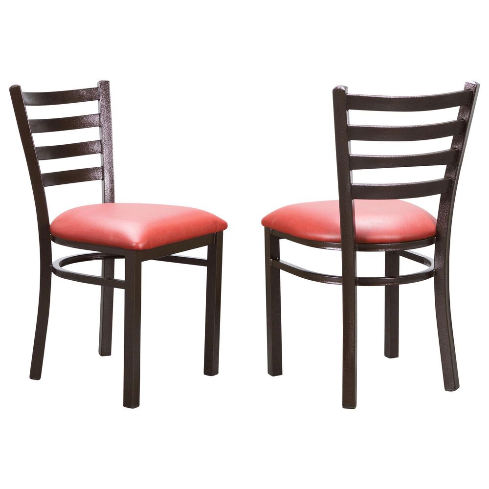 Linon Home Decor Chandler Side Chair in Bronze (Set of 2), , large