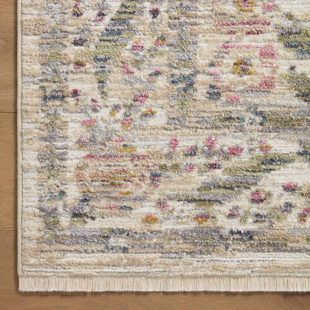 Rifle Paper Co. x Loloi Provence 5&#39; x 7&#39;10&quot; Fleur Ivory Area Rug, , large