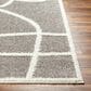 Surya Rodos Abstract 5"3" x 7" Charcoal, White, Sage Area Rug, , large