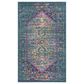 Safavieh Madison MAD122C 3" x 5" Blue and Fuchsia Area Rug, , large
