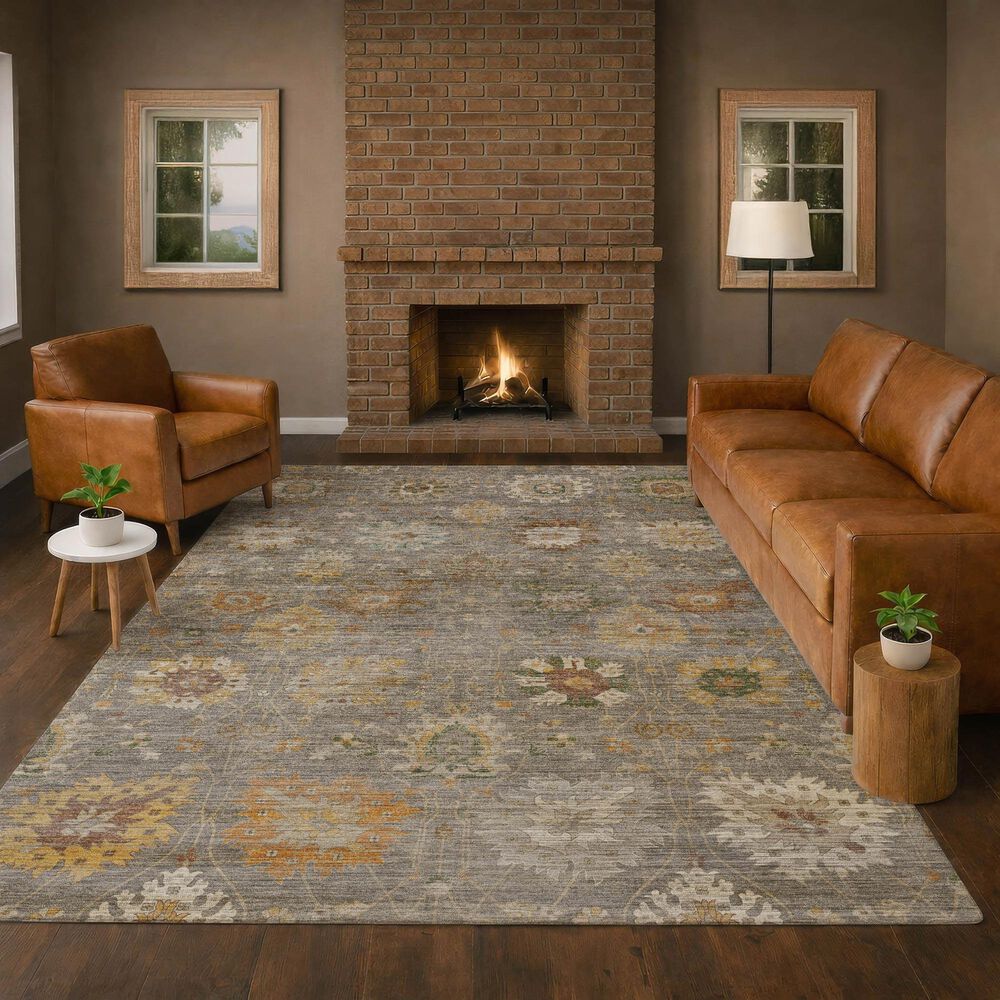 Dalyn Rug Company Aristo Gray 3' x 5' Area Rug, , large