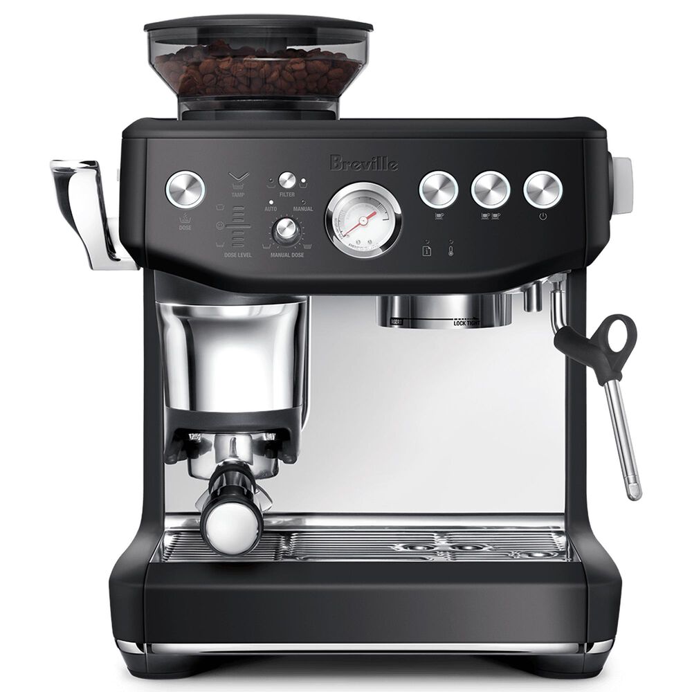 Breville Barista Express Impress 2L Espresso Machine in Black Truffle, , large