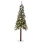 The Gerson Company 5" Frosted Alpine Tree with Pinecones in Green, , large