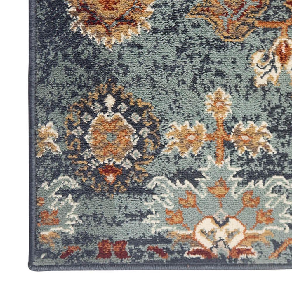 Amer Rugs Allure 2&#39; x 3&#39; Teal Blue Area Rug, , large