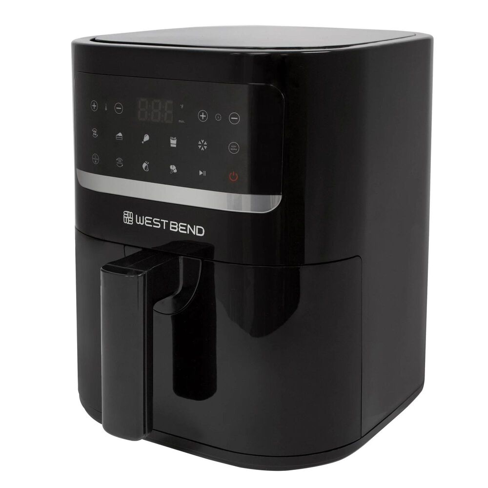 West Bend 5 Qt. Air Fryer with 10 Presets in Black, , large