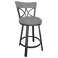 Delaware Dining Bradley 26" Swivel Barstool in Flintrock Grey/Grey, , large