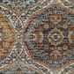 Dalyn Rug Company Silk Road Mocha, Ivory, Copper, Teal, Olive and Gold 10" x 14" Area Rug, , large