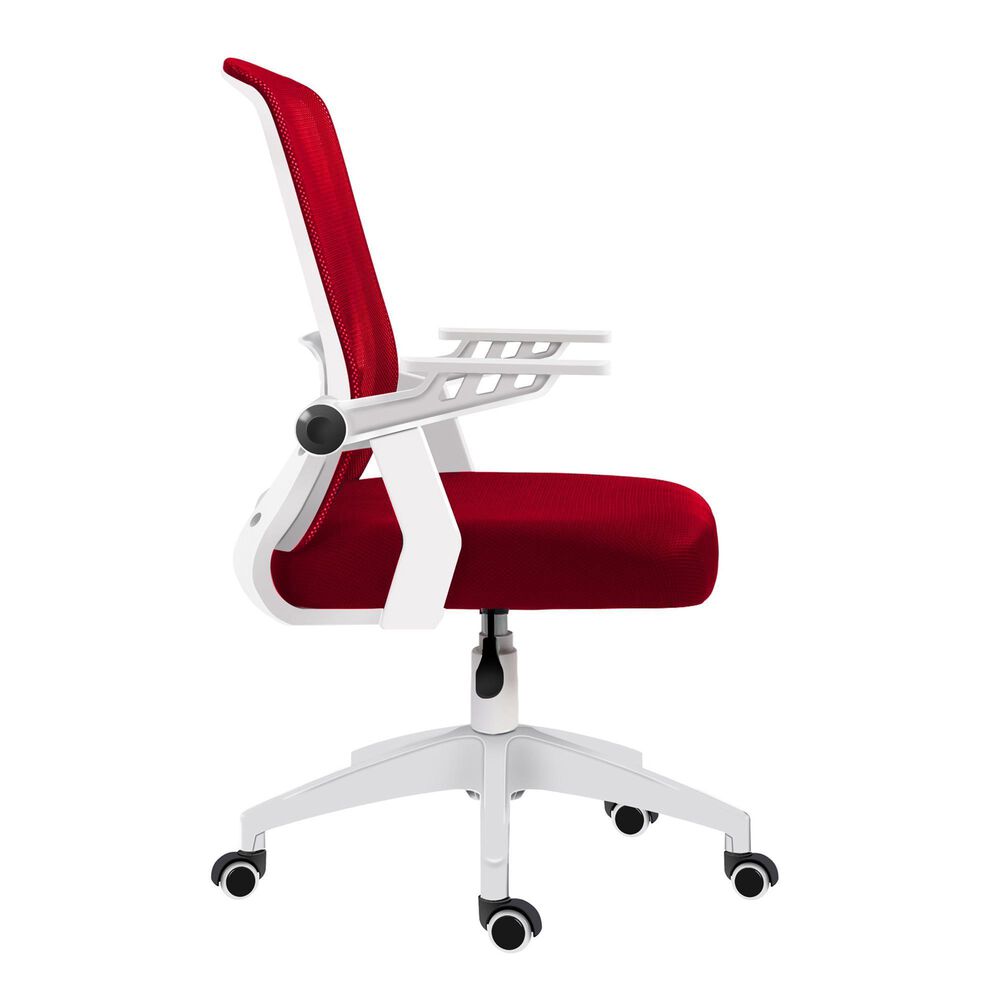 New Era Holding Group LTD Mesh Office Chair in Red and White, , large
