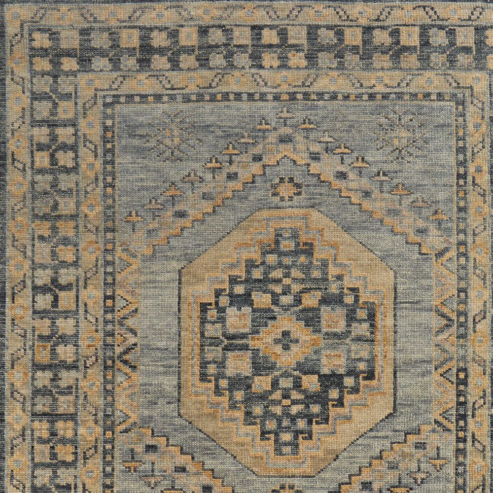 Feizy Fillmore 4&#39; x 6&#39; Blue and Charcoal Area Rug, , large