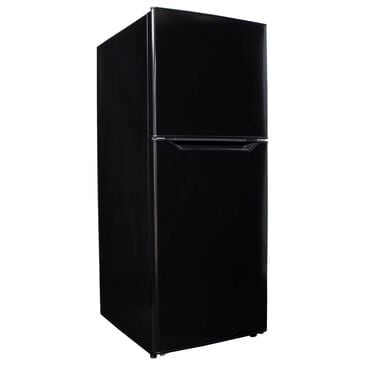 Danby 10.1 Cu. Ft. Apartment Size Top Freezer Refrigerator in Black, , large