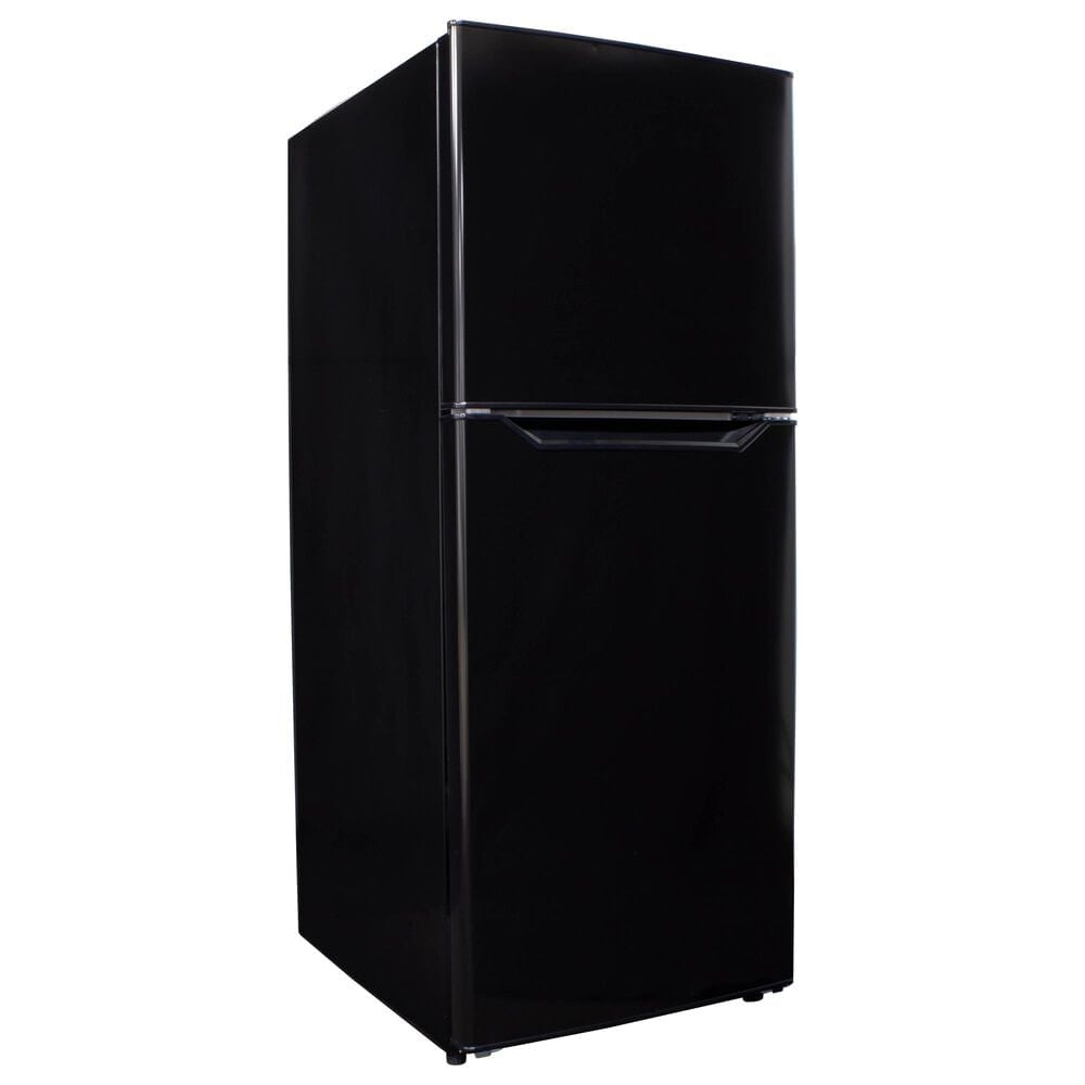 Danby 10.1 Cu. Ft. Apartment Size Top Freezer Refrigerator in Black, , large