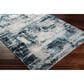 Surya Lavadora LVR2313 5"3" x 7" Ink Blue, Navy, Light Gray, Light Beige and Cream Area Rug, , large