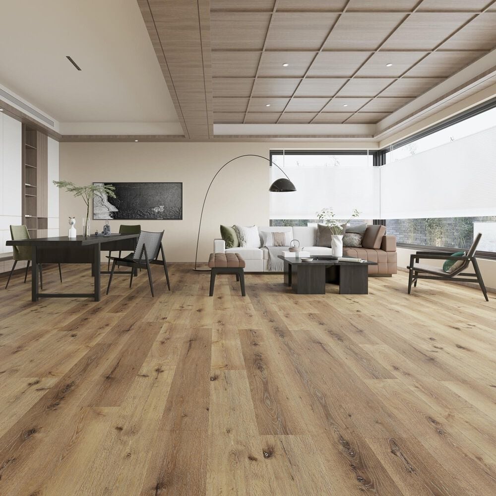Create Flooring Great Expectations Golden Oak 7&quot; x 48&quot; Luxury Vinyl Plank, , large