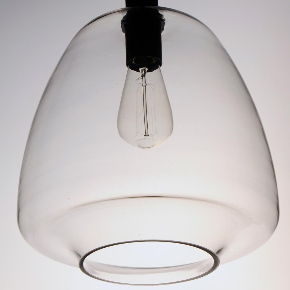 Maxim Lighting Babylon 1-Light Pendant in Matte Black, , large