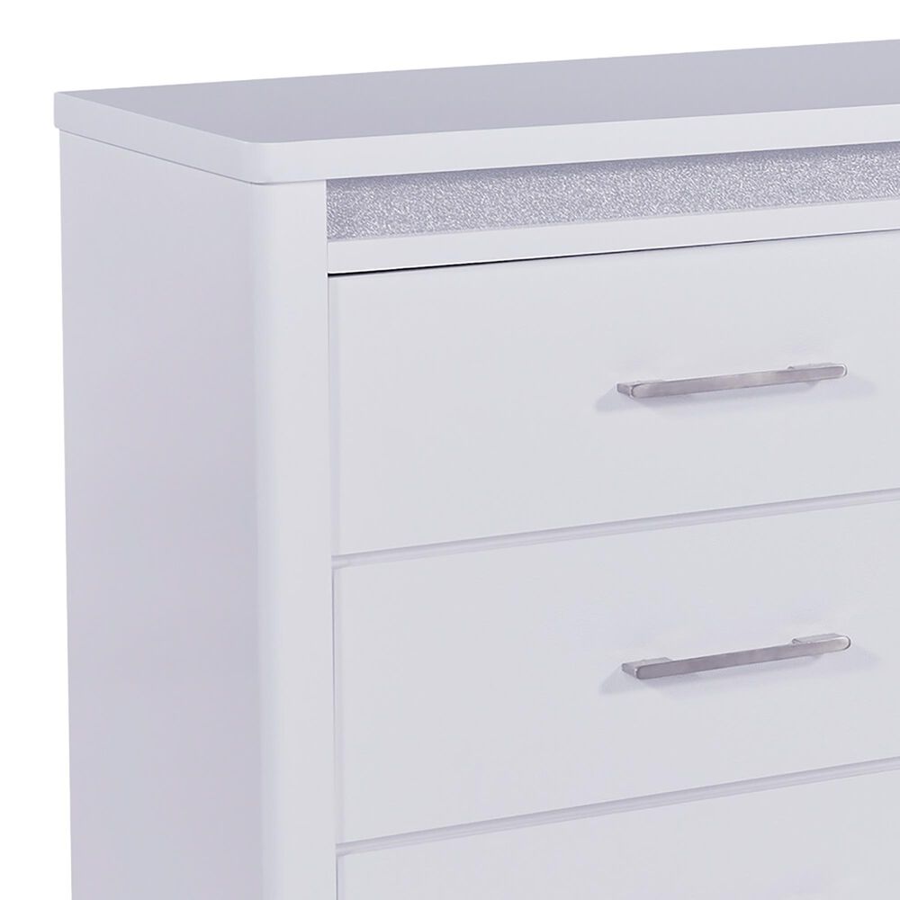 Ashley Jarlee 6-Drawer Dresser Only in White, , large
