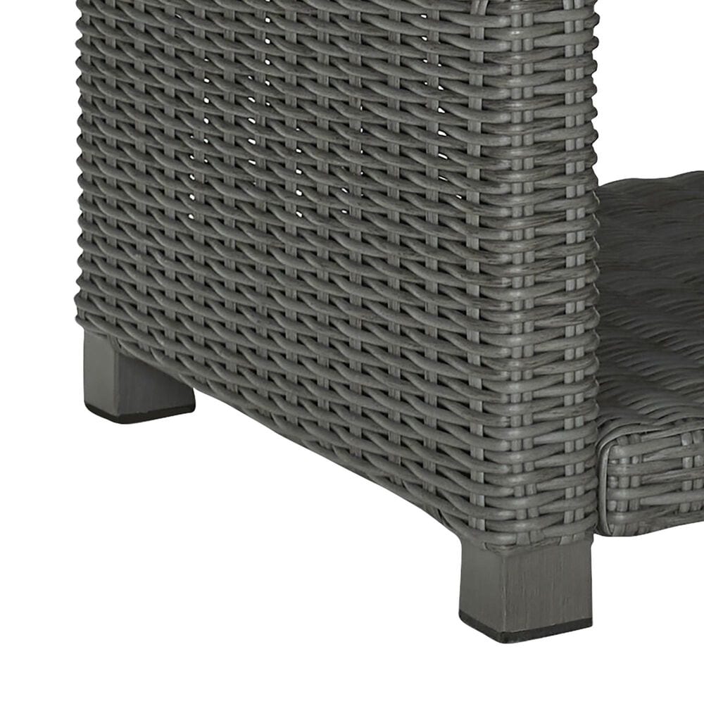 Ashley Elite Park Patio Coffee Table in Gray - Table Only, , large