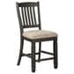 Ashley Tyler Creek 5-Piece Counter Height Set in Textured Black, , large