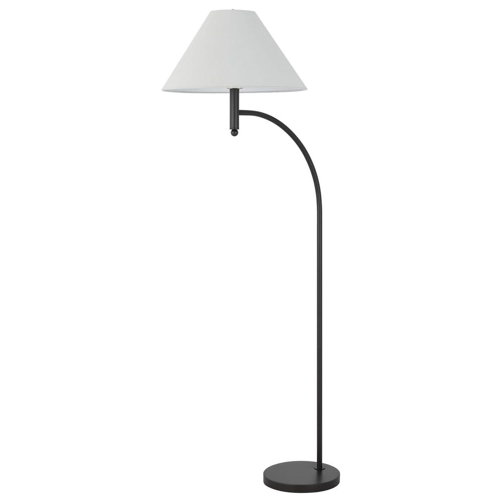 Cal Lighting Mosley Groton Floor Lamp in Charcoal Grey, , large