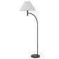 Cal Lighting Mosley Groton Floor Lamp in Charcoal Grey, , large