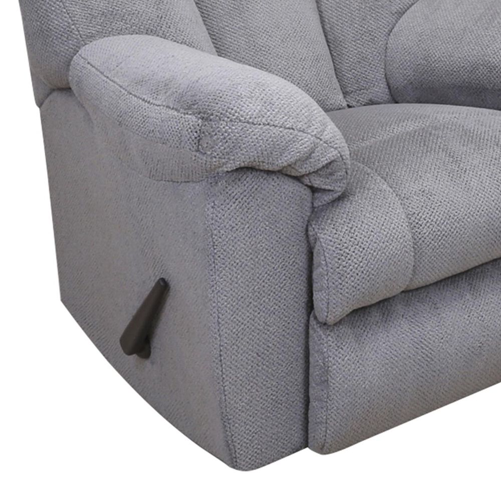 Moore Furniture Connery Swivel Rocker Recliner in Slate, , large