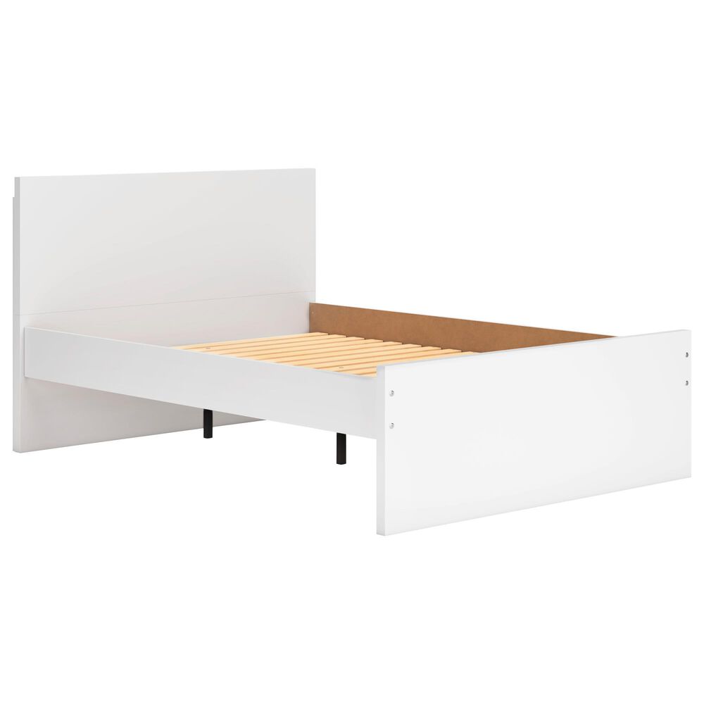 Ashley Onita Full Panel Platform Bed in White, , large