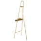 Maple and Jade 63" Arched Foldable 2-Tier Leaf Display Easel in Satin Gold, , large