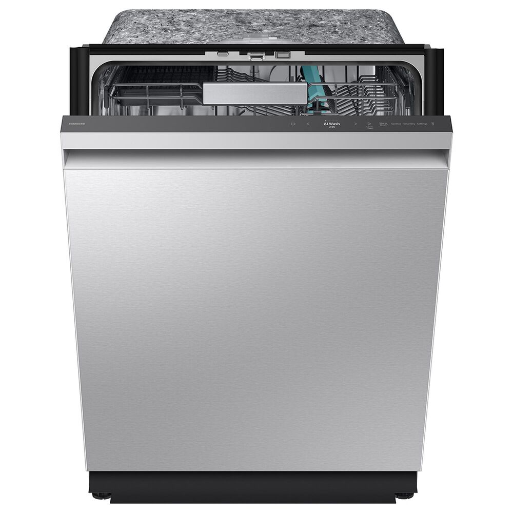 Samsung 24&quot; Bespoke Smart Dishwasher with 3rd Rack Washing System in Fingerprint Resistant Stainless Steel, , large