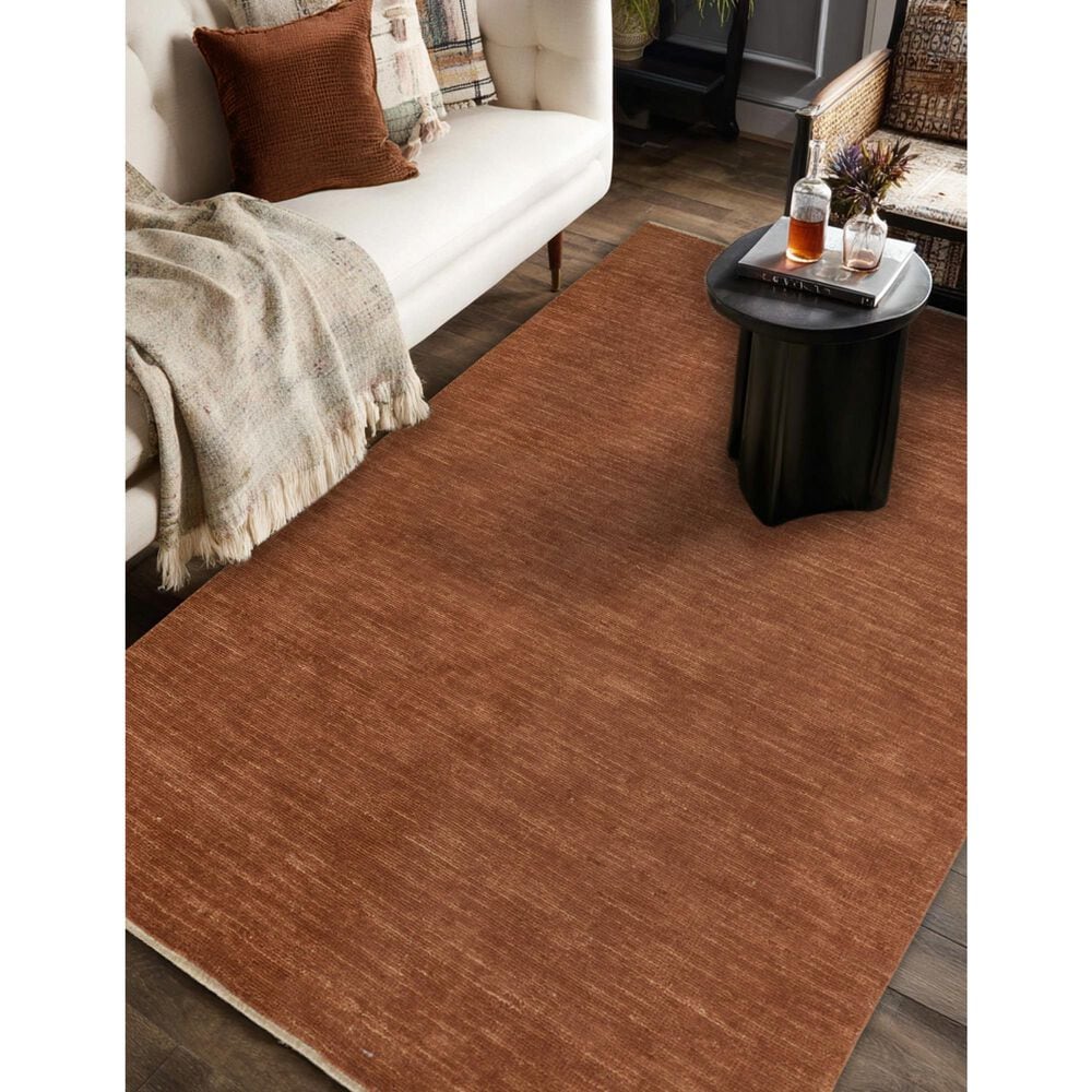 RIZZY Hillcrest Rust 8'9" x 11'9" Area Rug, , large