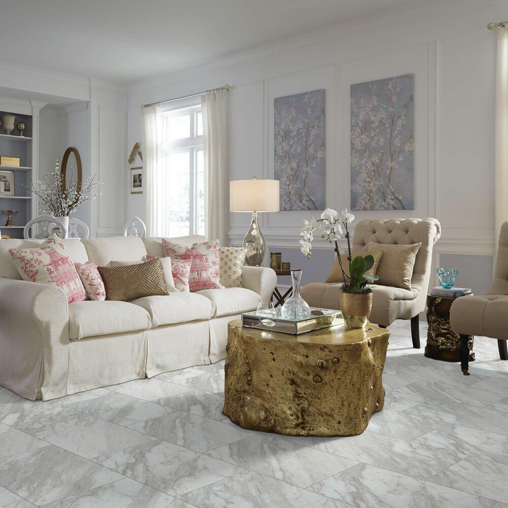 Shaw Paragon Tile Plus Oyster 12&quot; x 24&quot; Luxury Vinyl Tile, , large