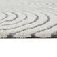 Balta Rugs Caserio 4"4" x 6" Cream and Grey Area Rug, , large