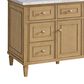 James Martin Vanities Lorelai 48" Single Bathroom Vanity in Light Natural Oak with 3 cm Eternal Jasmine Pearl Silestone Top, Rectangular Sink and FreePower Wireless Charger, , large