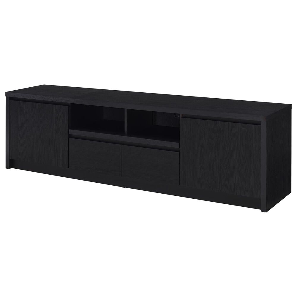 Coaster Winfield 78" TV Stand in Black, , large