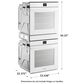 Whirlpool 24" Double Electric Wall Oven with Convection in Fingerprint Resistant Stainless Steel, , large