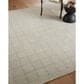 Chris Loves Julia x Loloi Francis 8"6" x 12" Silver and Sky Area Rug, , large